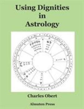 Paperback Using Dignities in Astrology Book