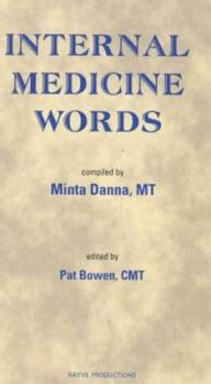 Paperback Internal Medicine Words Book