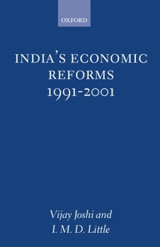 Hardcover India's Economic Reforms, 1991-2001 Book