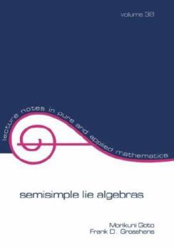 Paperback Semisimple Lie Algebras Book
