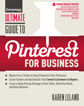 Paperback Ultimate Guide to Pinterest for Business Book