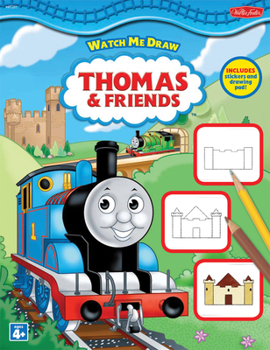 Paperback Watch Me Draw Thomas & Friends Book