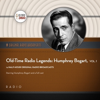 MP3 CD Old-Time Radio Legends, Vol. 1: Humphrey Bogart Book