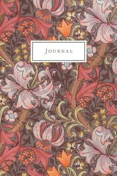 Journal : Vintage Floral Design - Journal, Notebook, Diary (College Ruled)