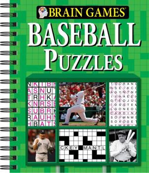 Spiral-bound Brain Games - Baseball Puzzles Book