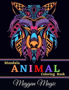Paperback Coloring Book Animals: An Adult Coloring Book with Awesome Animals ( 100+ Coloring Pages for Stress Relieving and Relaxation ). [Large Print] Book