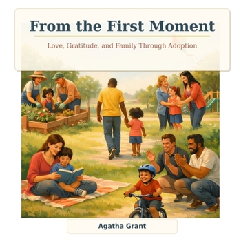 Paperback From the First Moment: Love, Gratitude, and Family Through Adoption Book