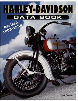 Paperback Harley-Davidson Data Book Revised 1903-1939 Book