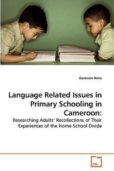 Paperback Language Related Issues in Primary Schooling in Cameroon Book