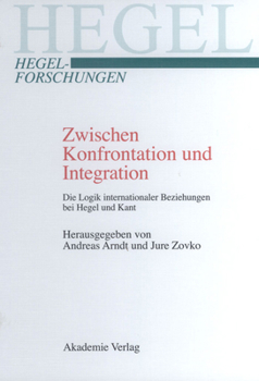 Hardcover Zwischen Konfrontation und Integration [German] Book