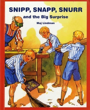 Paperback Snipp, Snapp, Snurr and the Big Surprise Book
