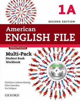 Hardcover American English File Second Edition: Level 1 Multi-Pack a: With Online Practice and Ichecker Book