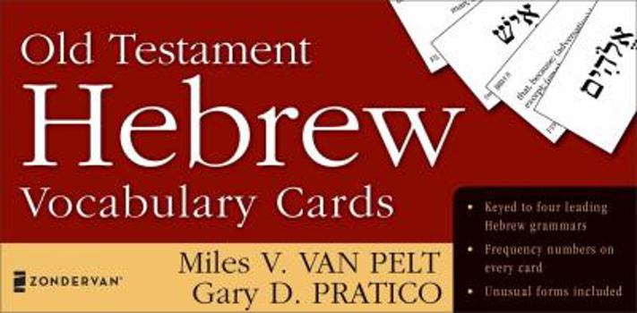 Cards Old Testament Hebrew Vocabulary Cards Book