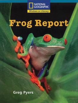 Paperback Windows on Literacy Fluent Plus (Science: Science Inquiry): Frog Report Book