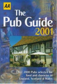 Paperback The AA The Pub Guide 2001 (AA Lifestyle Guides) Book