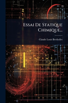Paperback Essai De Statique Chimique... [French] Book