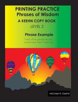 Paperback Printing Practice: Phrases of Wisdom Book