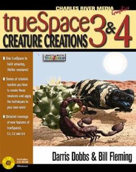 Paperback Truespace 3&4 Creature Creations Book