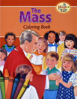 Paperback Coloring Book about the Mass Book