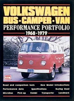 Paperback Volkswagen Bus-Camper-Van, 1968-1979 Book