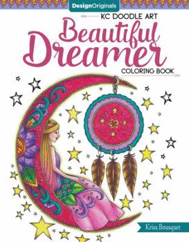 Paperback Kc Doodle Art Beautiful Dreamer Coloring Book