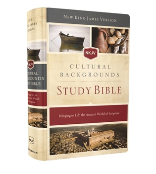 Hardcover NKJV, Cultural Backgrounds Study Bible, Hardcover, Red Letter Edition: Bringing to Life the Ancient World of Scripture Book