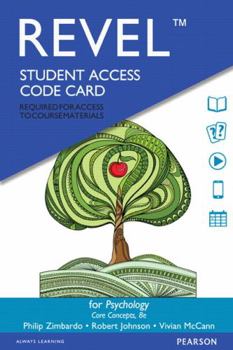 Printed Access Code Revel Access Code for Psychology: Core Concepts Book