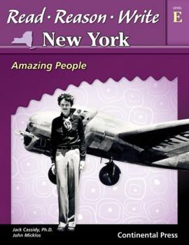 Paperback Read.reason.Write New York Level E Amazing People Teacher's Guide and Answer key Book