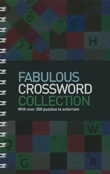 Spiral-bound Fabulous Crossword Collection Book