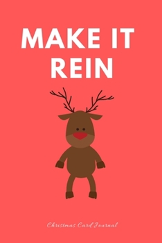 Christmas Card Journal: Funny Sarcastic Christmas Stocking Filler Gift Idea. Joke Notebook Journal & Sketch Diary Present 6x9 Lined.