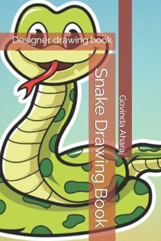 Paperback Snake Drawing Book: Designer drawing book