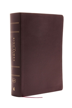 Bonded Leather The King James Study Bible, Bonded Leather, Burgundy, Full-Color Edition [Large Print] Book