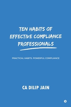 Paperback 10 habits of Effective Compliance Professionals Book