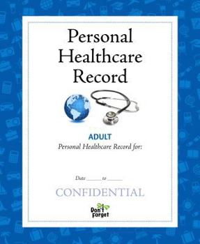 Paperback Personal Healthcare Record-Adult Book