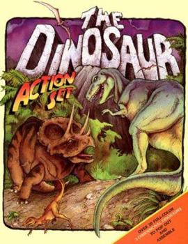 Paperback The Dinosaur Action Set Book