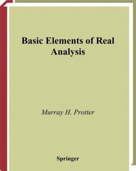 Paperback Basic Elements of Real Analysis Book