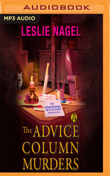 MP3 CD The Advice Column Murders Book