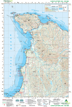 Map Cape Flattery, Wa No. 98s Book