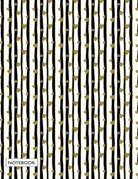 Notebook: Mini heart cover and Dot Graph Line Sketch pages, Extra large (8.5 x 11) inches, 110 pages, White paper, Sketch, Draw and Paint