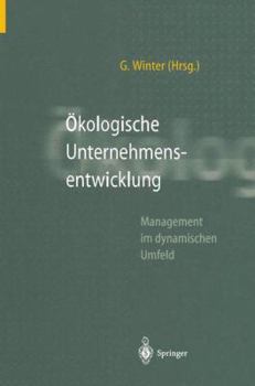 Paperback Ökologische Unternehmensentwicklung [German] Book