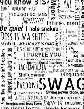 Paperback BTS Notebook: BTS Meme Cover I Perfect Gift for Army I 150 Blank Pages, 8.5" x 11" size I 1st Edition Book