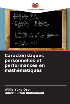 Paperback Caractéristiques personnelles et performances en mathématiques [French] Book