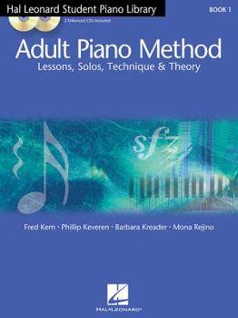 Paperback Hal Leonard Adult Piano Method - Book 1 (Book/Online Audio) Book