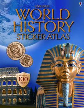 Paperback World History Sticker Atlas [With Stickers] Book
