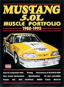 Paperback Mustang 5.0L Muscle Portfolio 1982-1993 Book