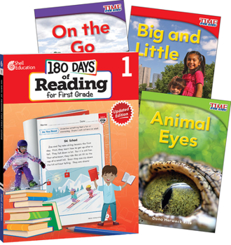 Paperback Learn-At-Home: Reading Bundle Grade 1: 4-Book Set [With Book(s)] Book