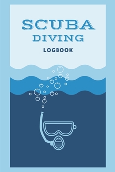 Paperback Scuba Diving Logbook: Dive Log Book