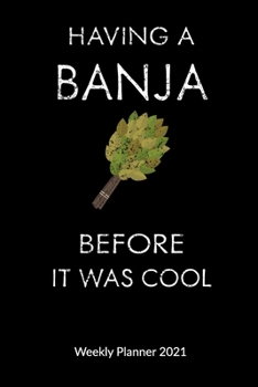 Having a banja before it was cool. Weekly Planner 2021: Wellness Journal as Sauna gifts - russian banya, 6x9, Weekly Calendar 2021.