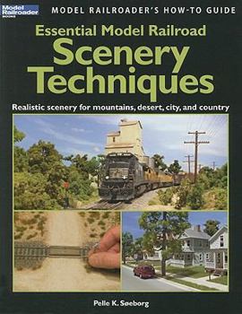 Paperback Essential Model Railroad Scenery Techniques Book