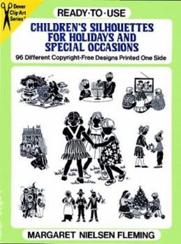 Paperback Ready-To-Use Children's Silhouettes for Holidays and Special Occasions Book